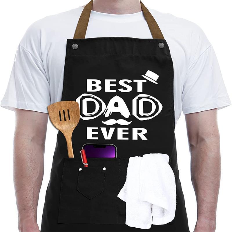 Apron Halter Contrast Color Men's Barbecue Overalls