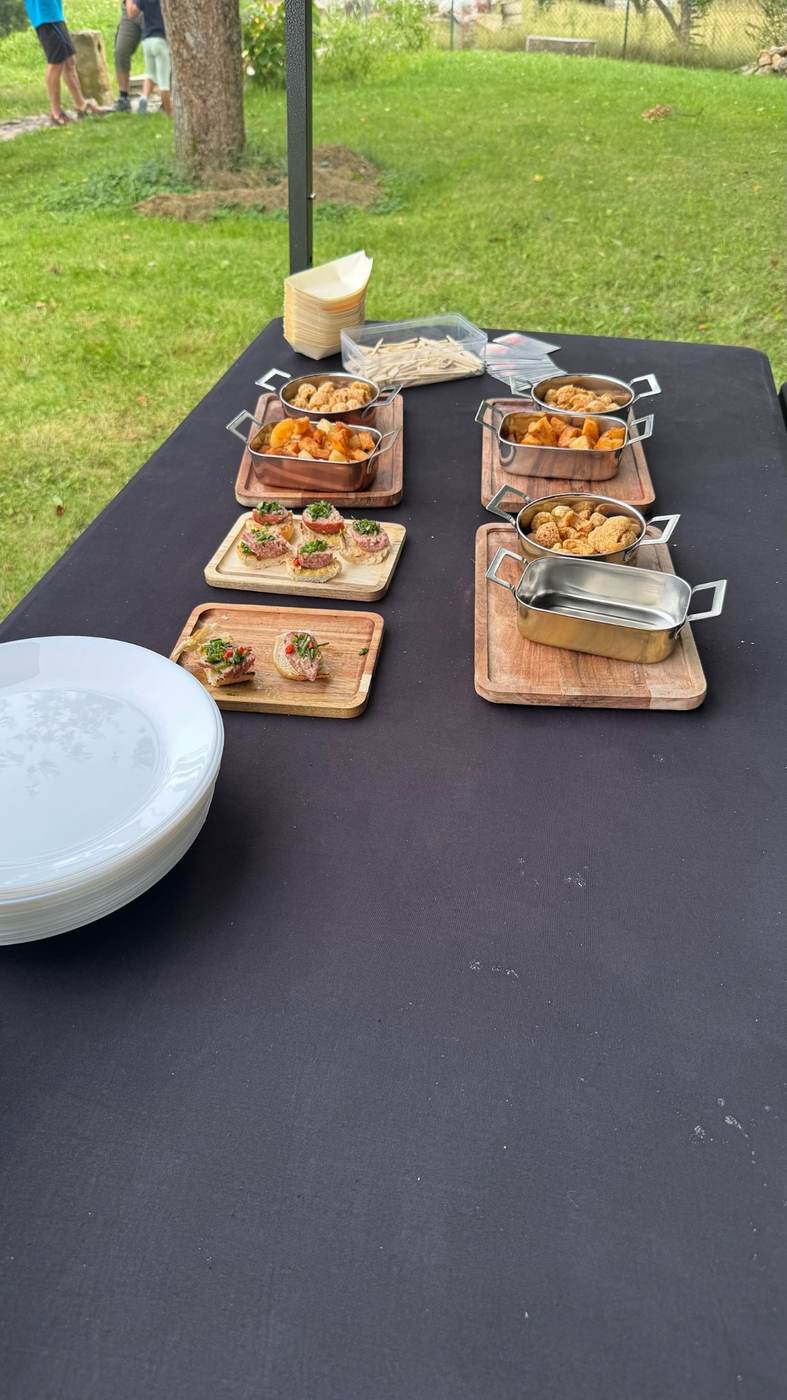 La Brasa chef action